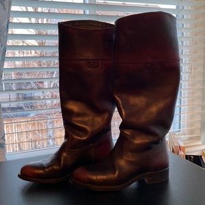 Frye Knee High Riding Boots